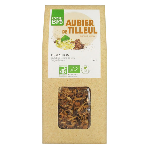 Aubier de Tilleul Écorces à Infuser Digestion Bio 50g