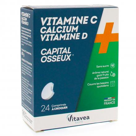 Capital osseux comprimés à croquer x 24