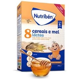Nutriben 8 Céréales et Miel Laitière avec Gluten 250g