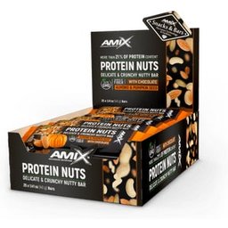 Protein Nuts Bar Almendra Semillas de Calabaza 25x40g