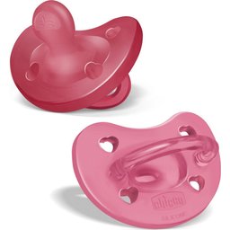 PhysioForma Soft Chupete Rojo Rosa 2uds