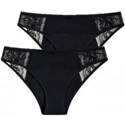 Agadir Culotte Menstruelle Bambou 4 Couches S Noir 2uts