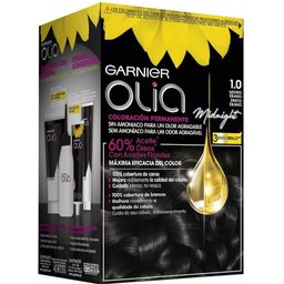 Olia Permanent Colouring N°1.0 Ebony Black 4 pièces