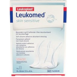 Leukoplast Skin Sensitive 8x10cm 5uds