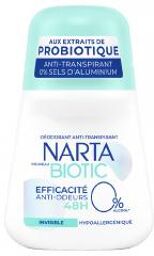 Biotic Déodorant Anti-Transpirant Invisible 48 Heures 50 ML - Flacon-Bille 50 ml
