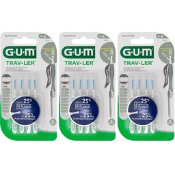 Gum® Proxabrush Trav-ler brossette interdentaire 2 mm
