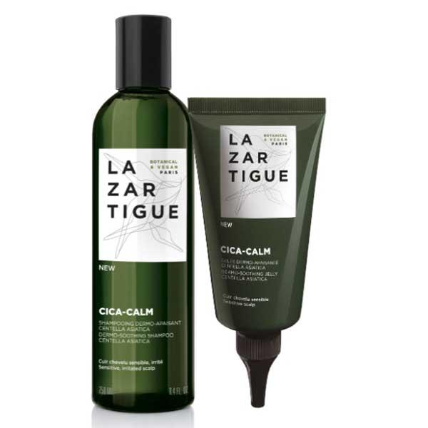 - Routine Cica-Calm pour cuir chevelu irrité et sensible