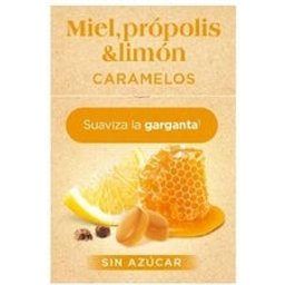 Bonbons Miel Propolis et Citron Sans Sucre 35g