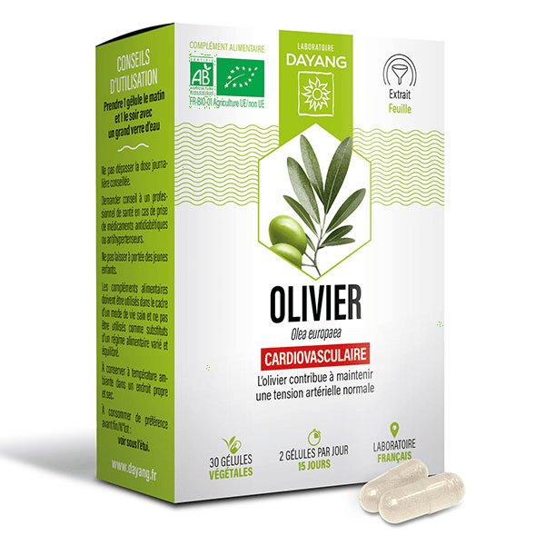Phytothérapie Olivier Bio 30 gélules végétales