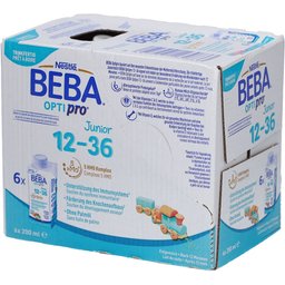 Beba Optipro Junior, Lait prêt à boire 12-36 mois