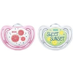 Sucette en silicone Fruits Day&Night 2 unités 0-6 Mois 1 pièce