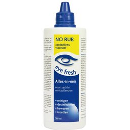 All-In-1 Liquide sans Frotter pour Lentilles de Contact Souples