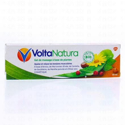 Gel de massage à base de plantes bio 50ml