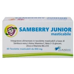 Alkadae Samberry Junior à Croquer 850mg 60 Pastilles