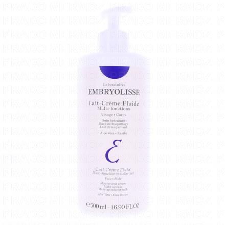 Lait-crème fluide flacon pompe 500ml