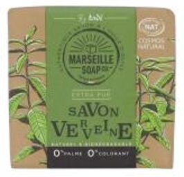 Marseille Soap - Savon Verveine Certifié Cosmos Nat - 100 g - Pain 100 g