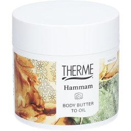 Hammam Body Butter to Oil