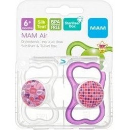 Tétine en silicone pour suceur d'air 2pcs