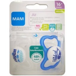 Sucette en silicone Air 16+ A Double Pack