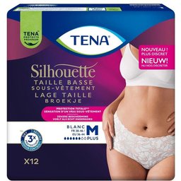 Silhouette Plus Blanc Taille Basse M
