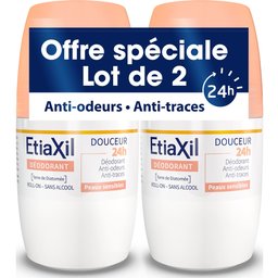 Déodorant Douceur 24h Roll-On 2x50ml