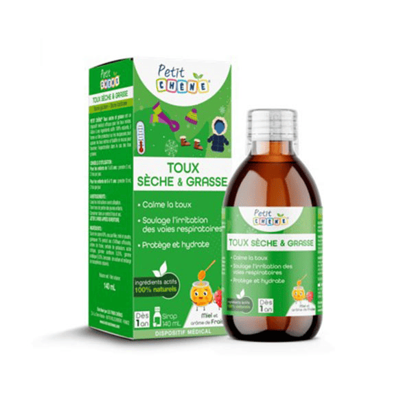 Sirop Toux Sèche et grasse Dès 1 an 140ml