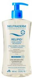 Relipid+ Huile Lavante Relipidante 400 ml - Flacon-Pompe 400 ml