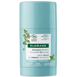 Masque Visage en Stick à la menthe aquatique BIO et à l’Argile