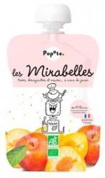 Gourde Les Mirabelles Bio Dès 4/6 Mois 120 g - Gourde