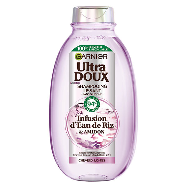 Ultra Doux Shampooing Lissant Infusion d'Eau de Riz 250ml 250ml