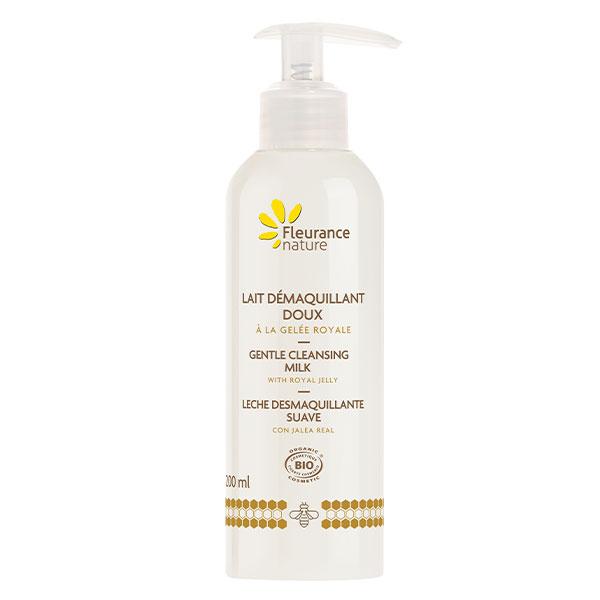 - Lait démaquillant doux à la gelée royale Bio - Flacon pompe 200ml