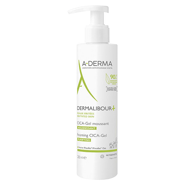 Dermalibour+ Cica-Gel Moussant Assainissant 200ml