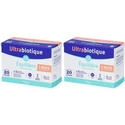 Nutrisanté Ultrabiotique Équilibre Flore intestinale