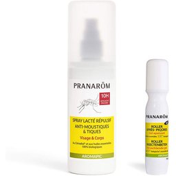 Spray Répulsif Anti-Moustiques + Roller Après-Piqûres