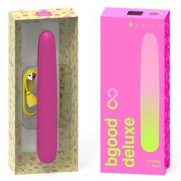 Bswish Bgood Infinite Deluxe Vibrator Silicone Rose 1ut