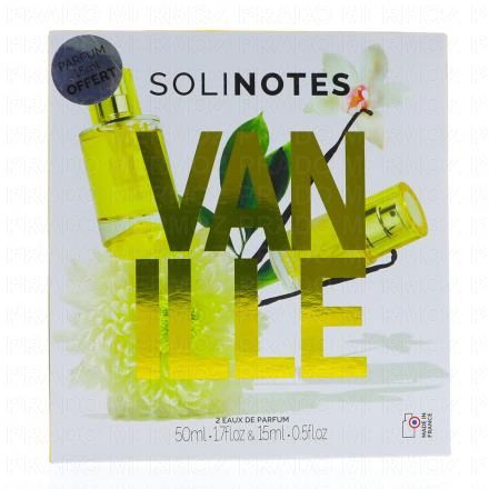 Eau de toilette Vanille coffret 50ml + 15ml offert