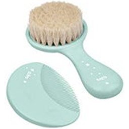 Baby Set Brosse Peigne Menthe 2uds