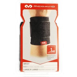 Wrist Brace Elastique Noir Taille LXL