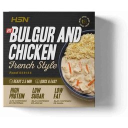 Plato Preparado Estilo Fit Bulgur con Pollo en Salsa de Mostaza Estilo Francés 420g