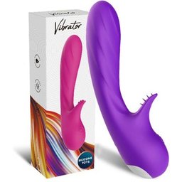 Romance Vibrateur avec Stimulateur Violet 1ut