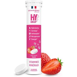 Granions Pastille Hydratation Electrolytes Hydrop Fraise