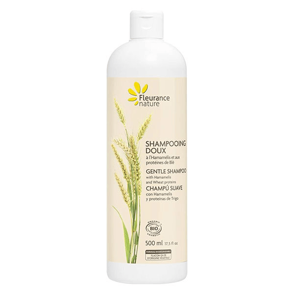 - Shampoing doux à l'Hamamelis Bio - Tube 500 ml