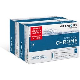 Pack Chrome 200Ug/4ml 2x30 Ampoules