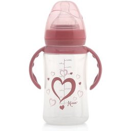 Biberon Poignée Rose 240ml
