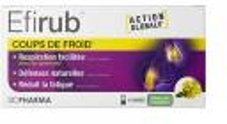 Efirub Coups de Froid 5 Jours 10 Monodoses - Boîte