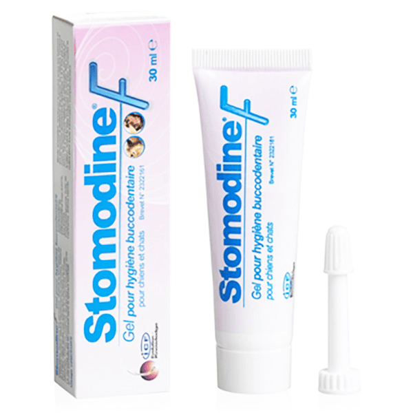 Stomodine F Hygiène Buccodentaire Chien Chat Gel 30ml