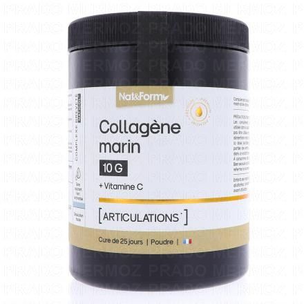 NAT & FORM Collagène marin Articulations poudre 325g