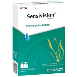 Sensivision AU Plantain Collyre en Récipient Unidose