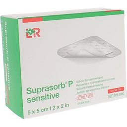 Suprasorb P Sens Bord Lit 5X5 10