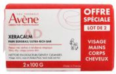 XeraCalm AD Pain Surgras Lot de 2 x 100 Grammes - Lot